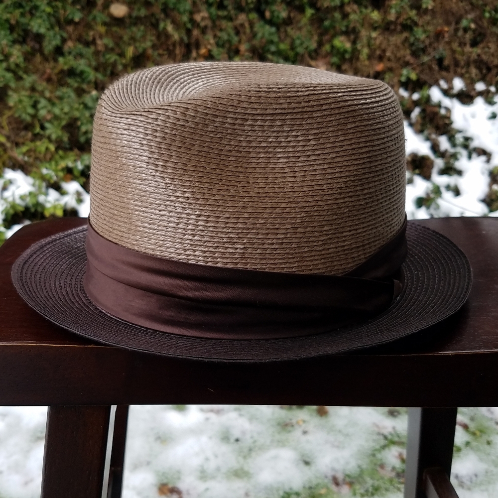 Dobbs brown vintage XL /L hat - Picture 2 of 12